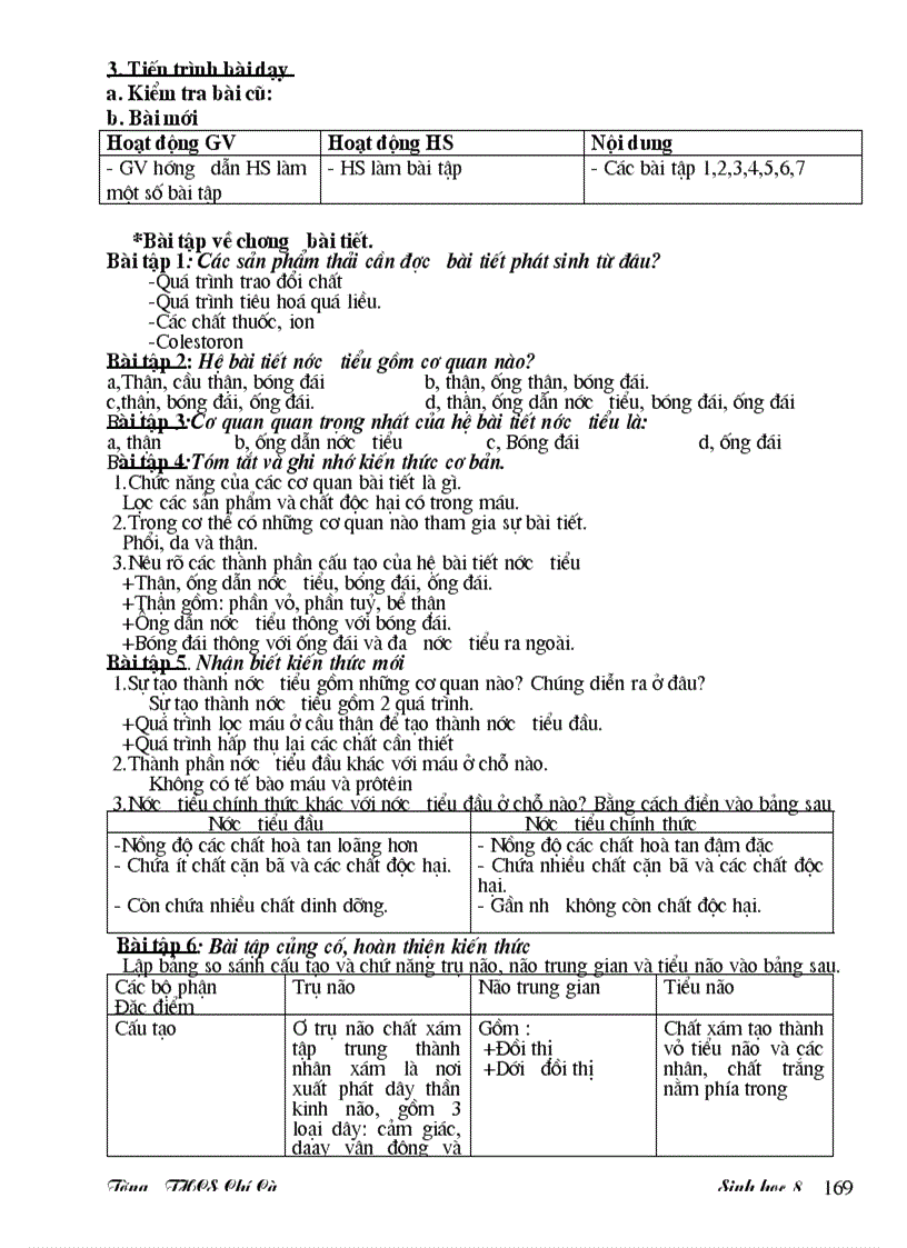 image for page Giao an sinh 8 3 cot theo chuan