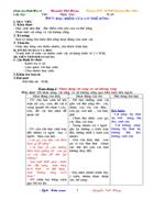 Giáo án sinh học 6 3 cột cả năm cực hay 2009 2010