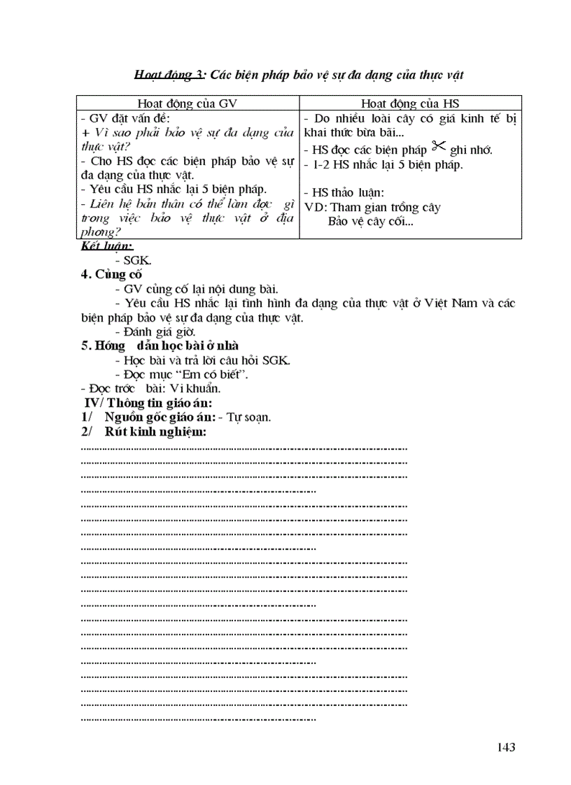 image for page Giao an sinh hoc 6 70 tiet