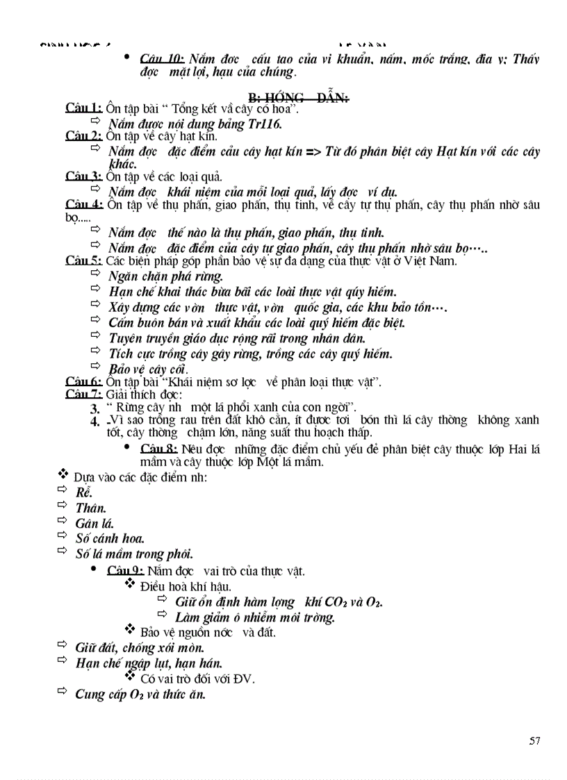 image for page Giáo án Sinh học 6 chỉ cần in 2 cột