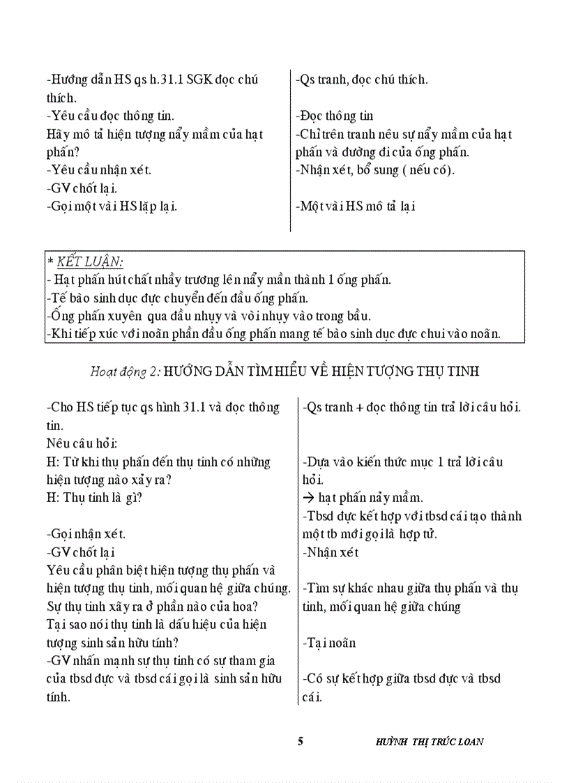 image for page Giáo án sinh học 6 HK II