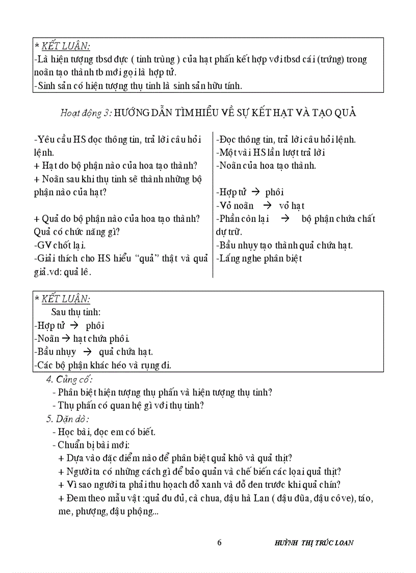 image for page Giáo án sinh học 6 HK II