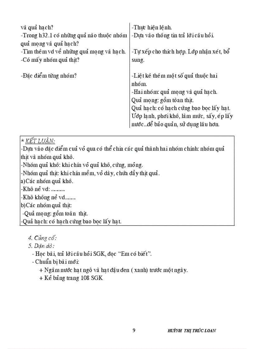 image for page Giáo án sinh học 6 HK II