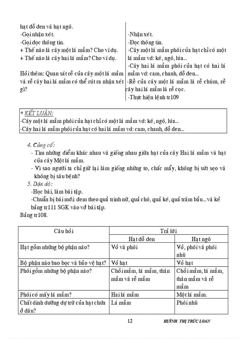 image for page Giáo án sinh học 6 HK II