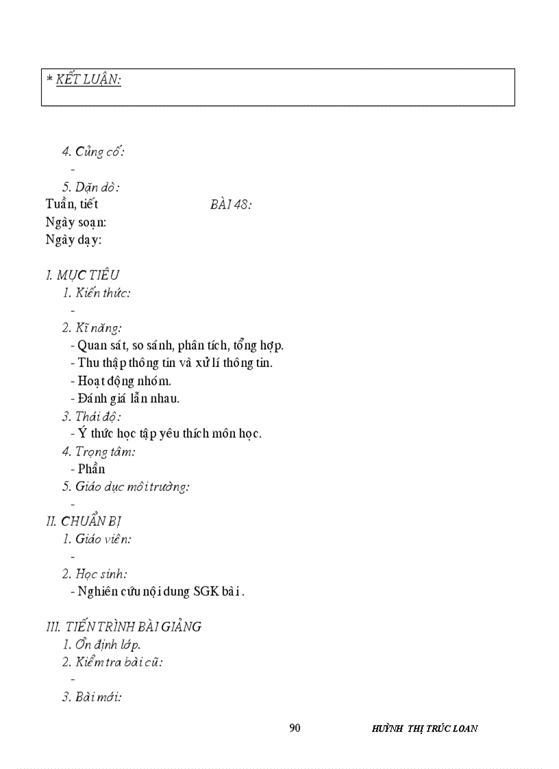 image for page Giáo án sinh học 6 HK II