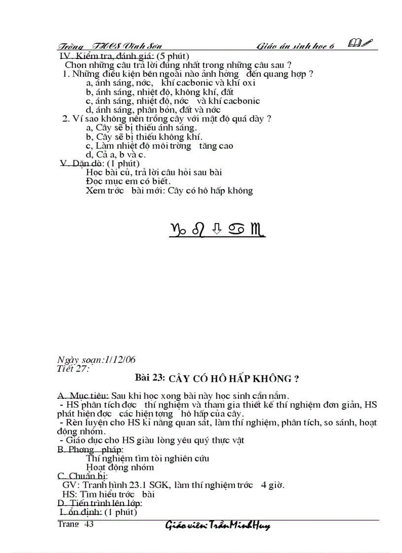 image for page Giáo án sinh học 6 kỳ I