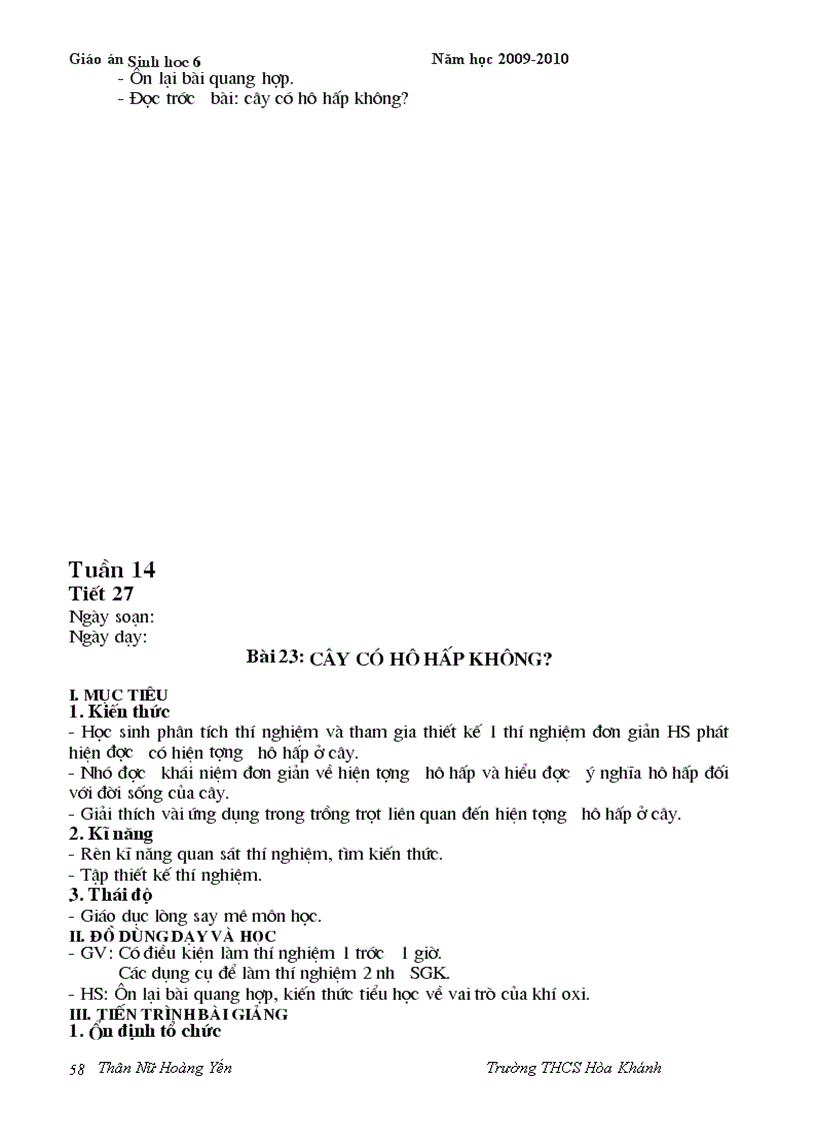 image for page Giáo án sinh học 6 mới