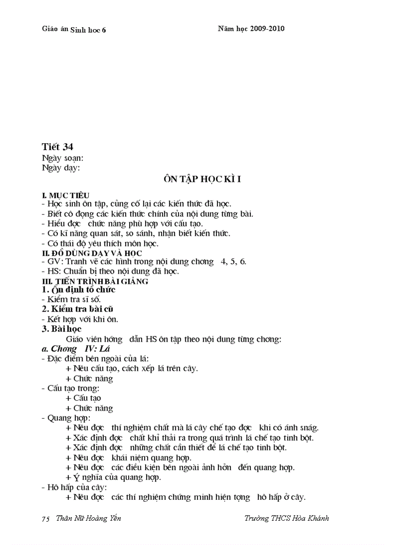 image for page Giáo án sinh học 6 mới