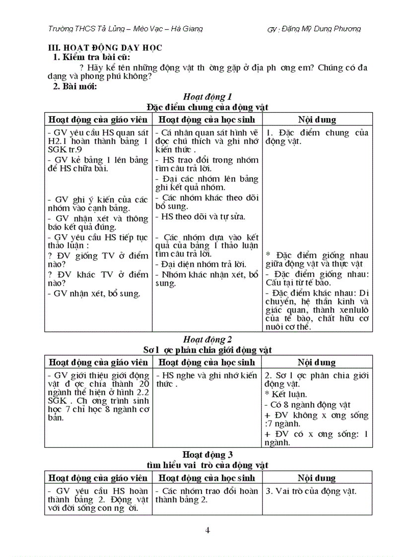 image for page Giáo án sinh học 7