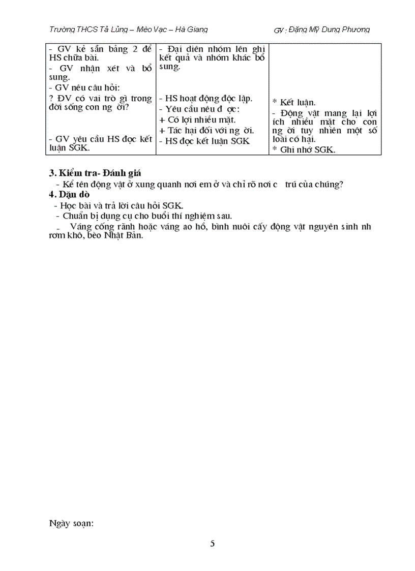 image for page Giáo án sinh học 7