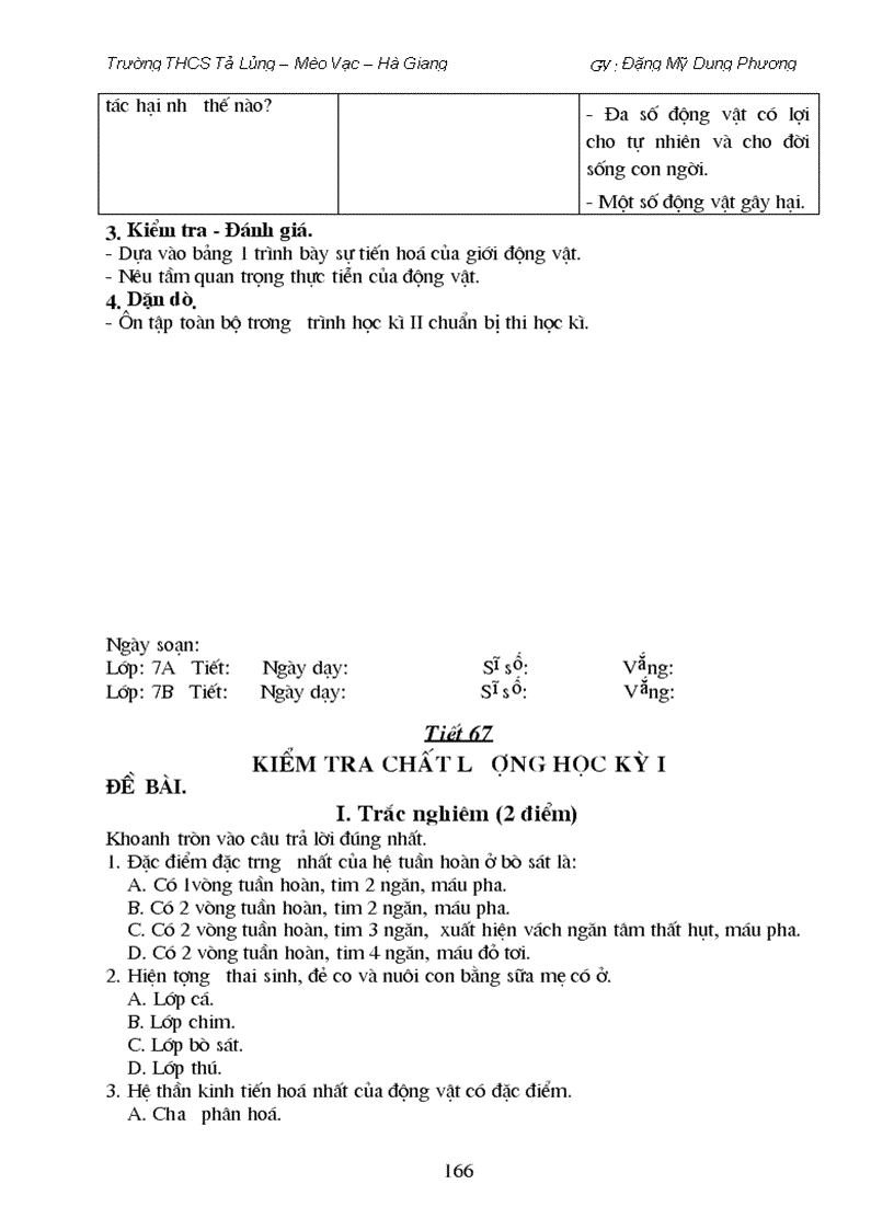 image for page Giáo án sinh học 7