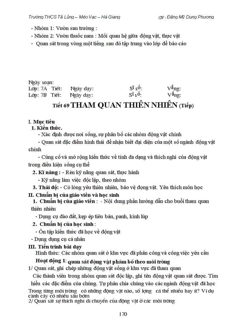 image for page Giáo án sinh học 7