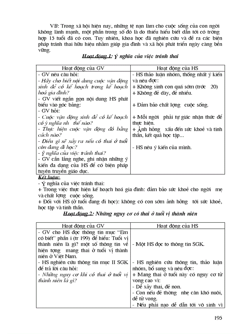 image for page Giao an sinh hoc 8 70 tiet