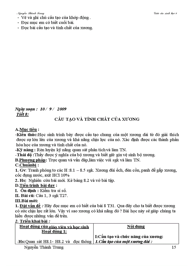 image for page Giao an sinh hoc 8 theo cktkn