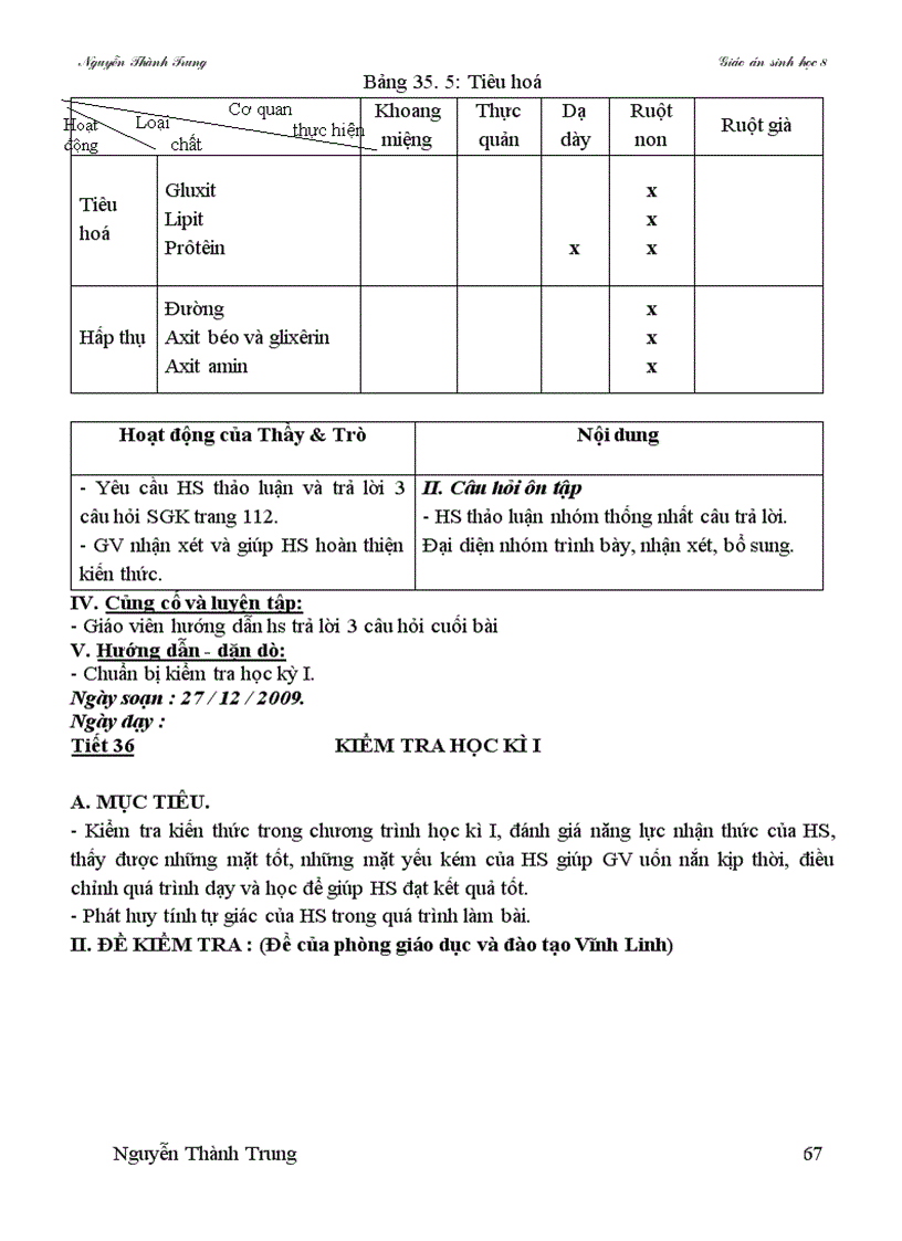 image for page Giao an sinh hoc 8 theo cktkn