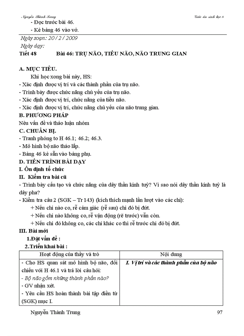 image for page Giao an sinh hoc 8 theo cktkn