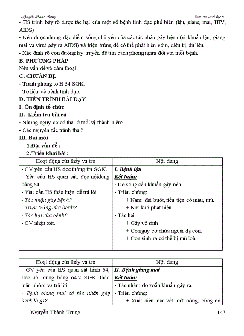 image for page Giao an sinh hoc 8 theo cktkn