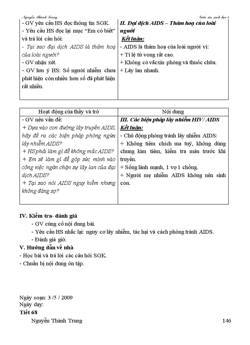 image for page Giao an sinh hoc 8 theo cktkn