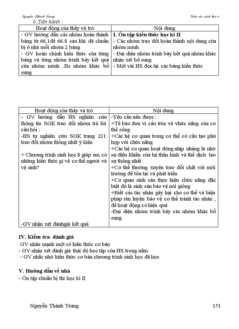 image for page Giao an sinh hoc 8 theo cktkn