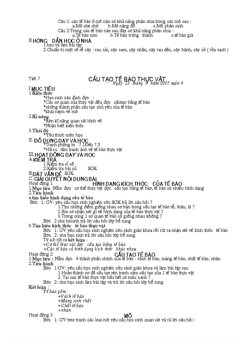 image for page Giáo án trọn bộ theo chương trình mới