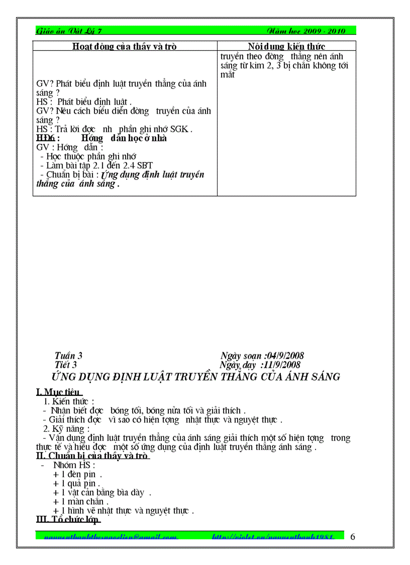 image for page Giao an vat li 7