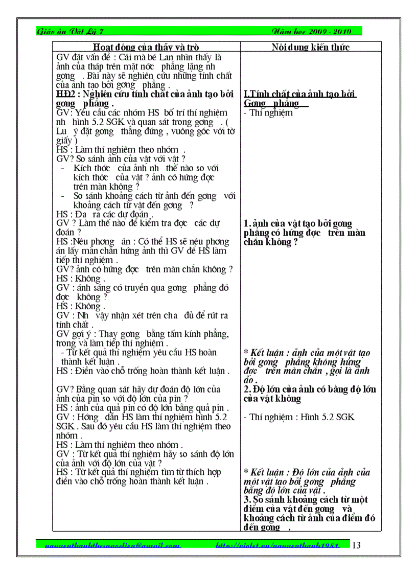 image for page Giao an vat li 7