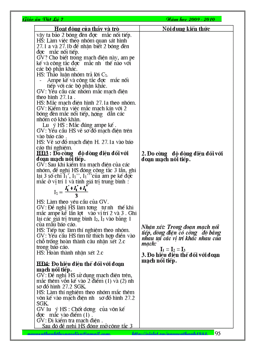 image for page Giao an vat li 7