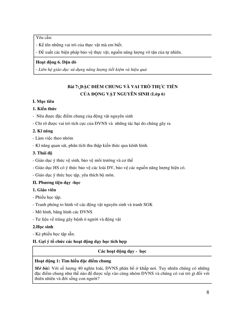 image for page Giáo dục sử dụng năng lượng tiết kiệm và hiệu quả qua bộ môn sinh học ở trường THCS