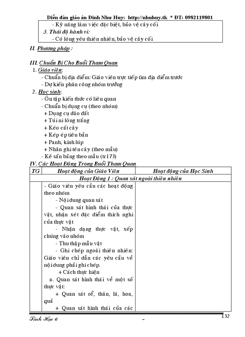 image for page Giao an sinh hoc lop 6 du bo rar