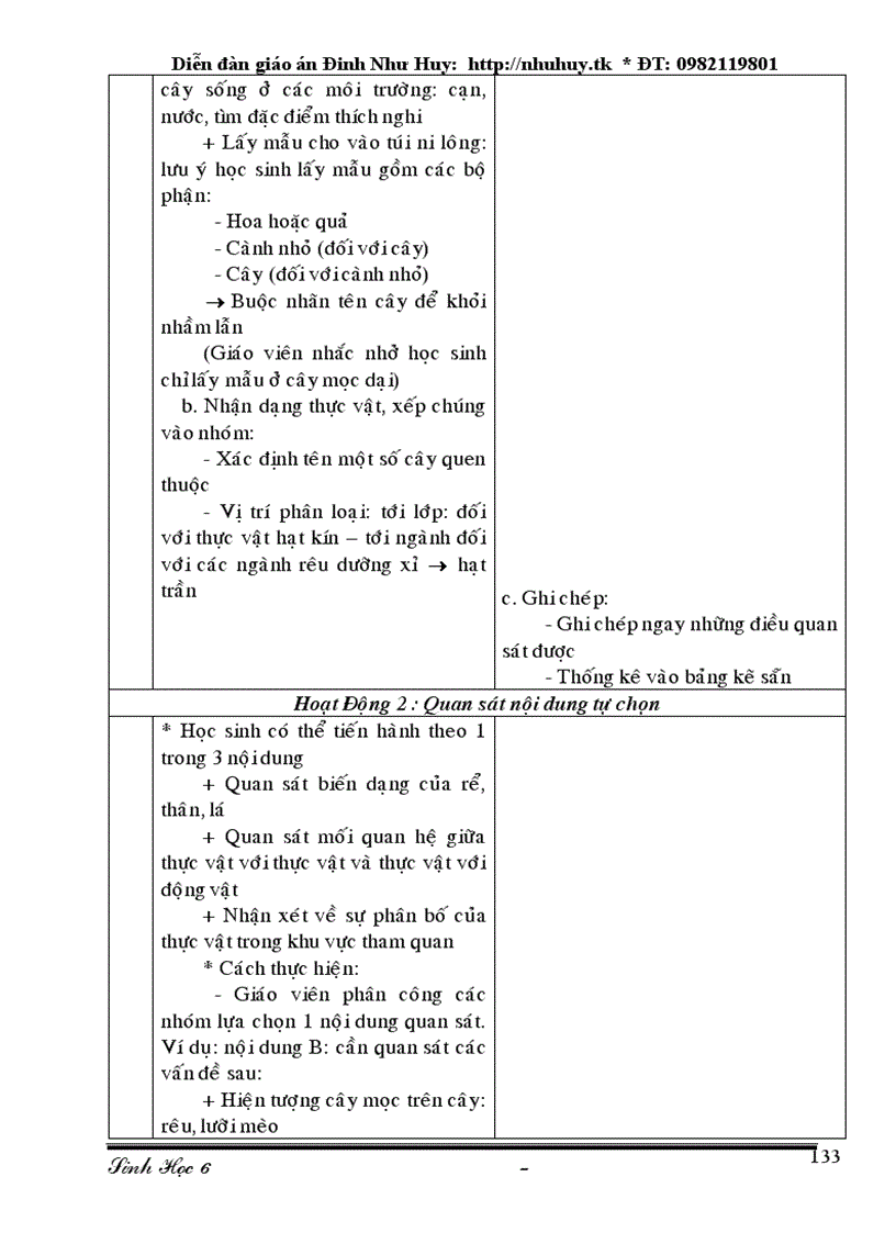 image for page Giao an sinh hoc lop 6 du bo rar