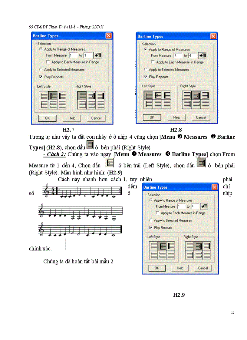 image for page Hướng dẫn soạn khung nhạc