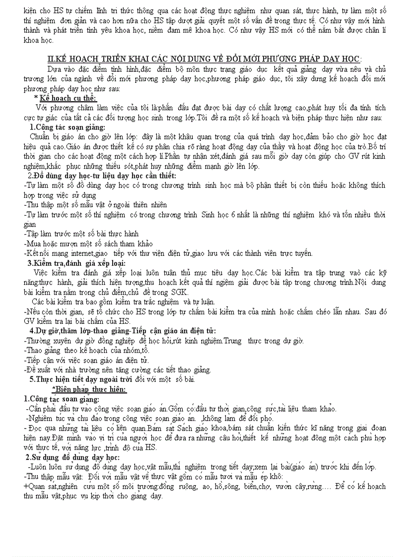 image for page Kế hoạch đổi mới phương pháp dạy học sinh 6