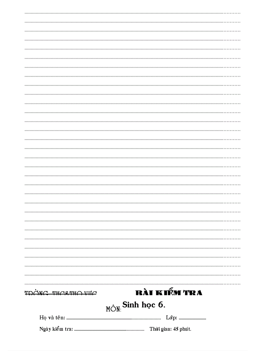 image for page Kt sinh hoc 6 kii co ma tran 08 09