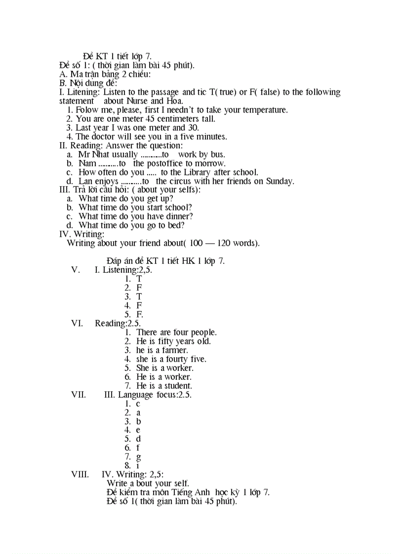 image for page Ngân hàng câu hỏi tiếng anh