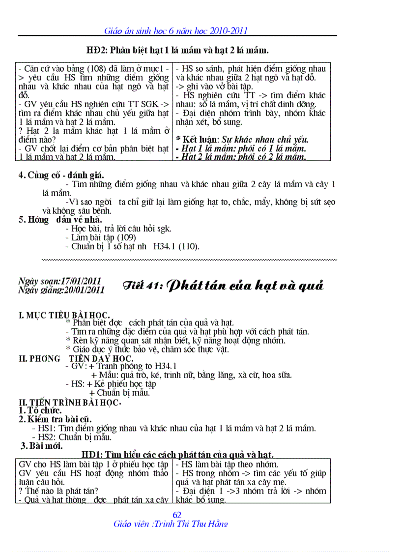 image for page Sinh 6 theo chuẩn kt