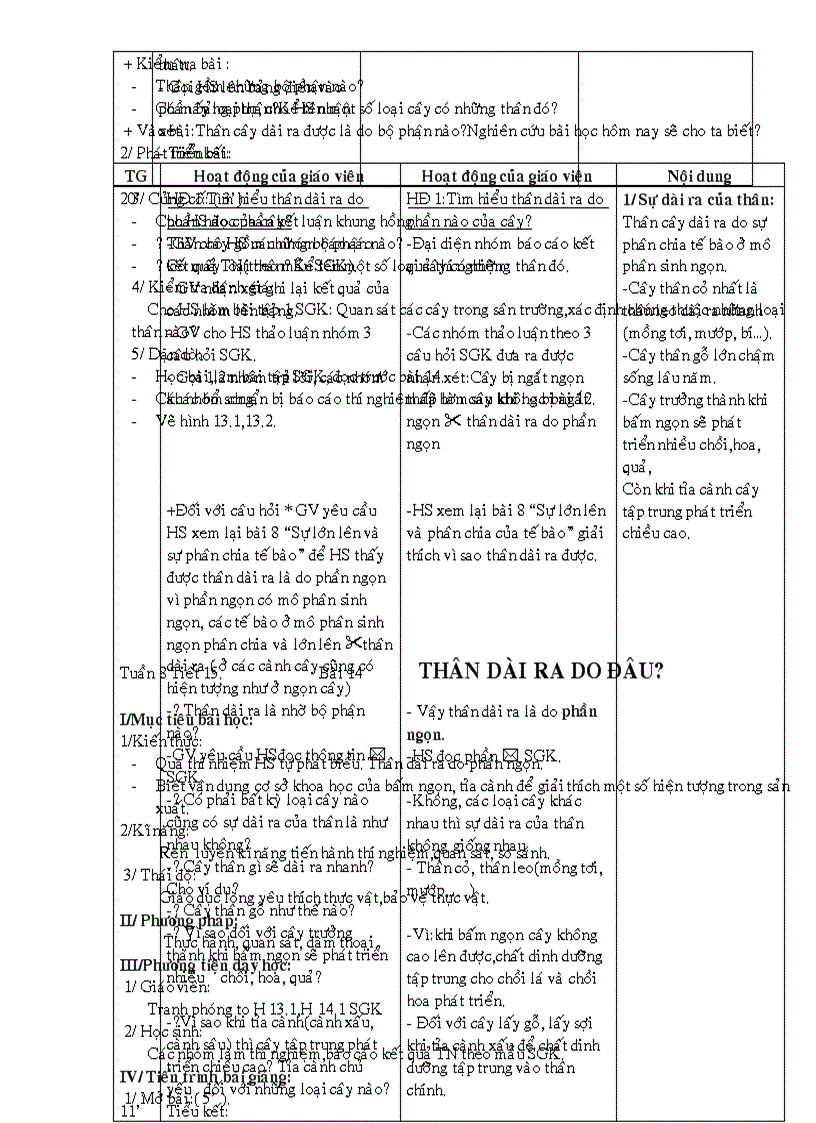 image for page Sinh 6 chuong III 3 cot hay va chuan