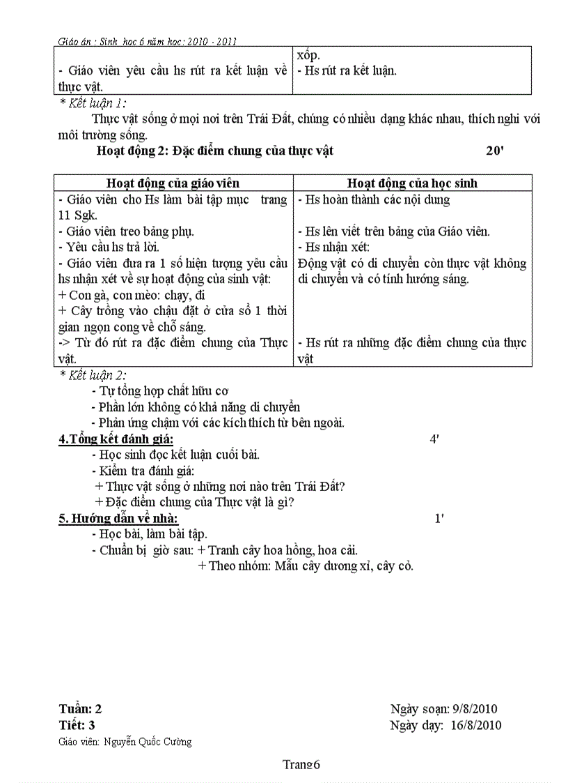 image for page Sinh 6 theo chuan kt 1