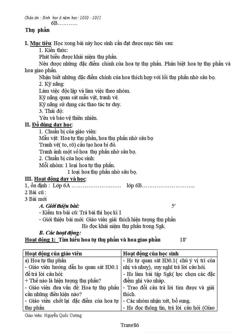 image for page Sinh 6 theo chuan kt 1