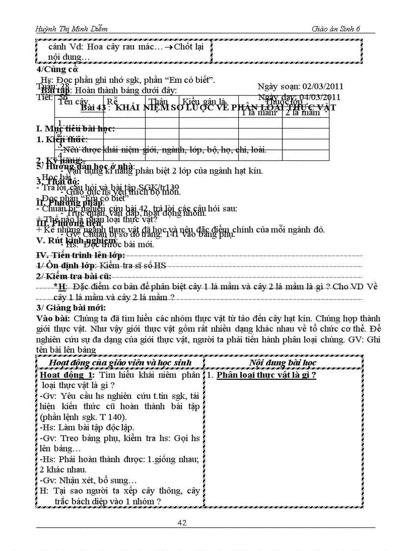 image for page Sinh hoc 6 chuan kien thuc ki năng hoc ki ii