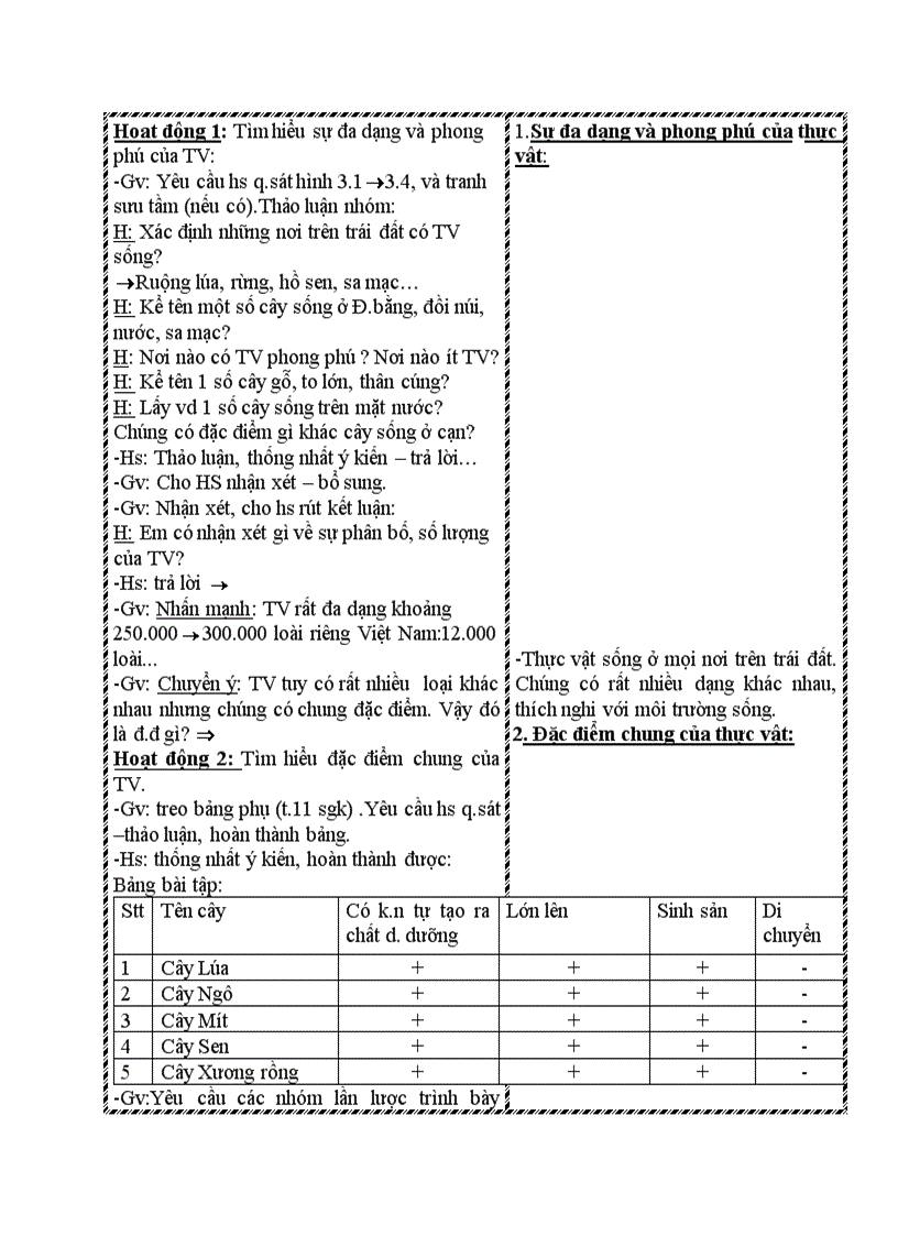 image for page Sinh học 6 chuẩn kiến thức kĩ năng ki i