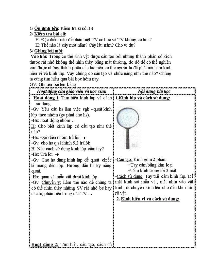 image for page Sinh học 6 chuẩn kiến thức kĩ năng ki i