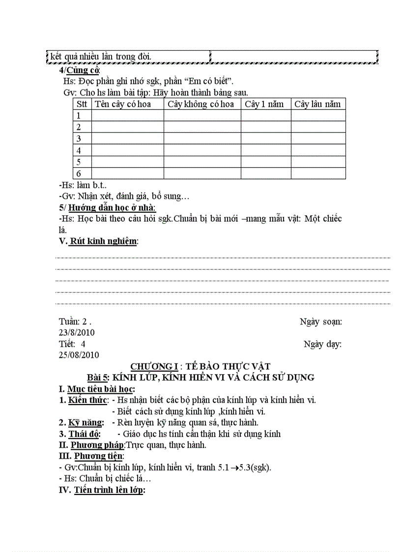 image for page Sinh hoc 6 chuan kien thuc ki năng