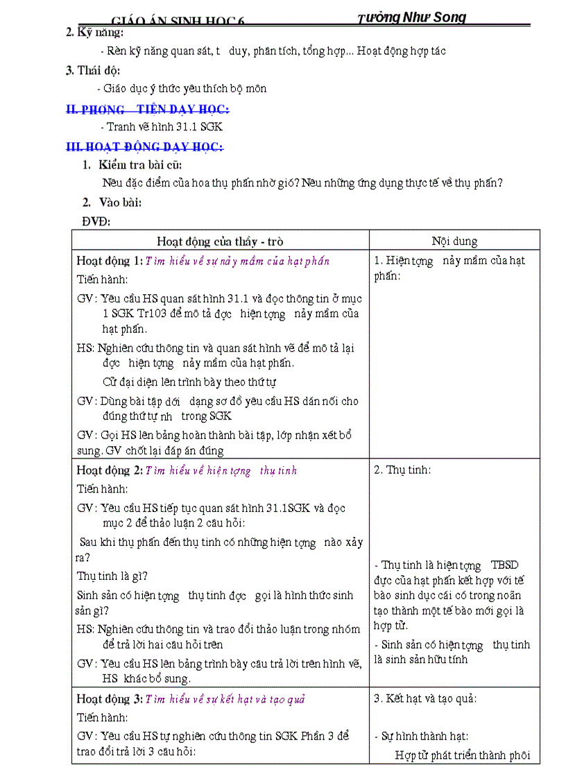 image for page Sinh hoc 6 theo chuan kt kn