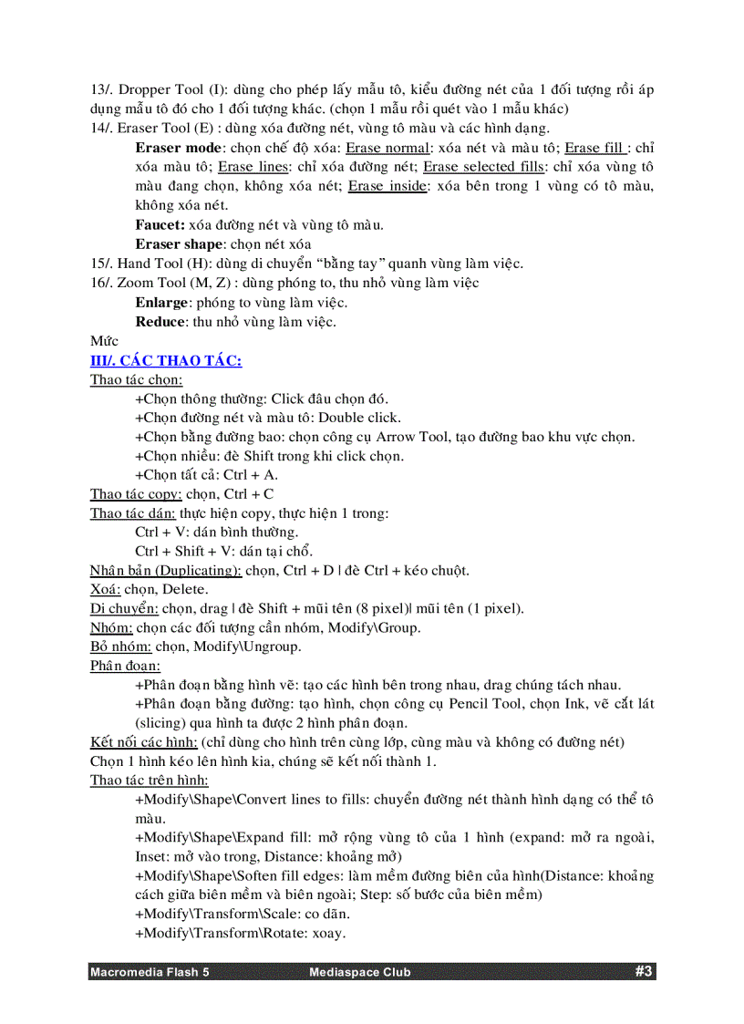 image for page Sử dụng 20Macromedia 20Flash