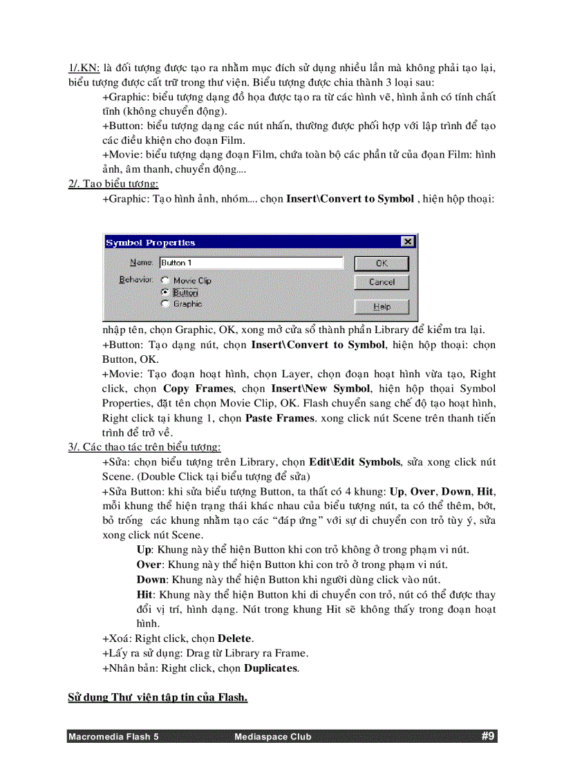 image for page Sử dụng 20Macromedia 20Flash