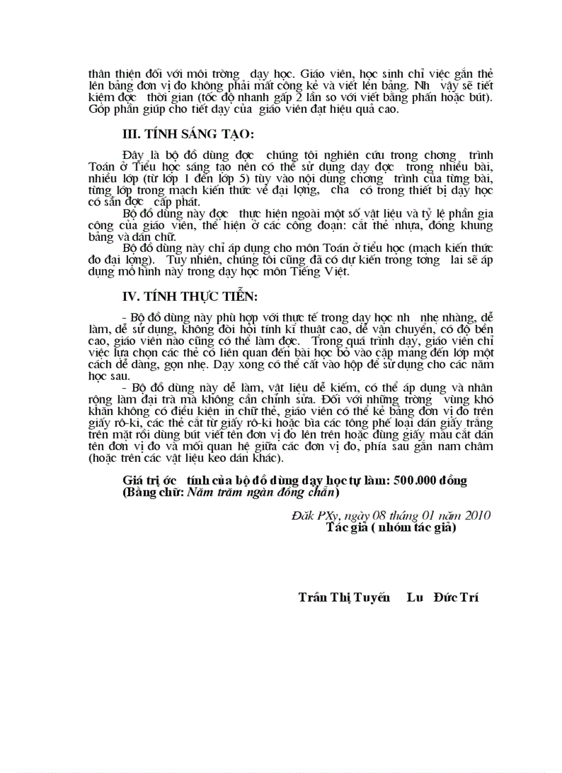 image for page Thuyết trình đồ dùng dạy học tự làm môn toán