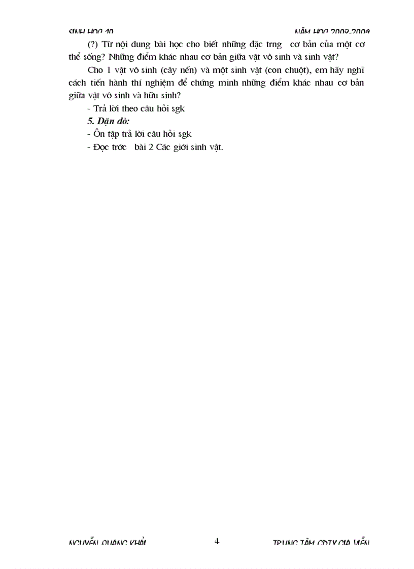 image for page Tiet 1 bai 1 cac cap do to chuc cua the gioi song