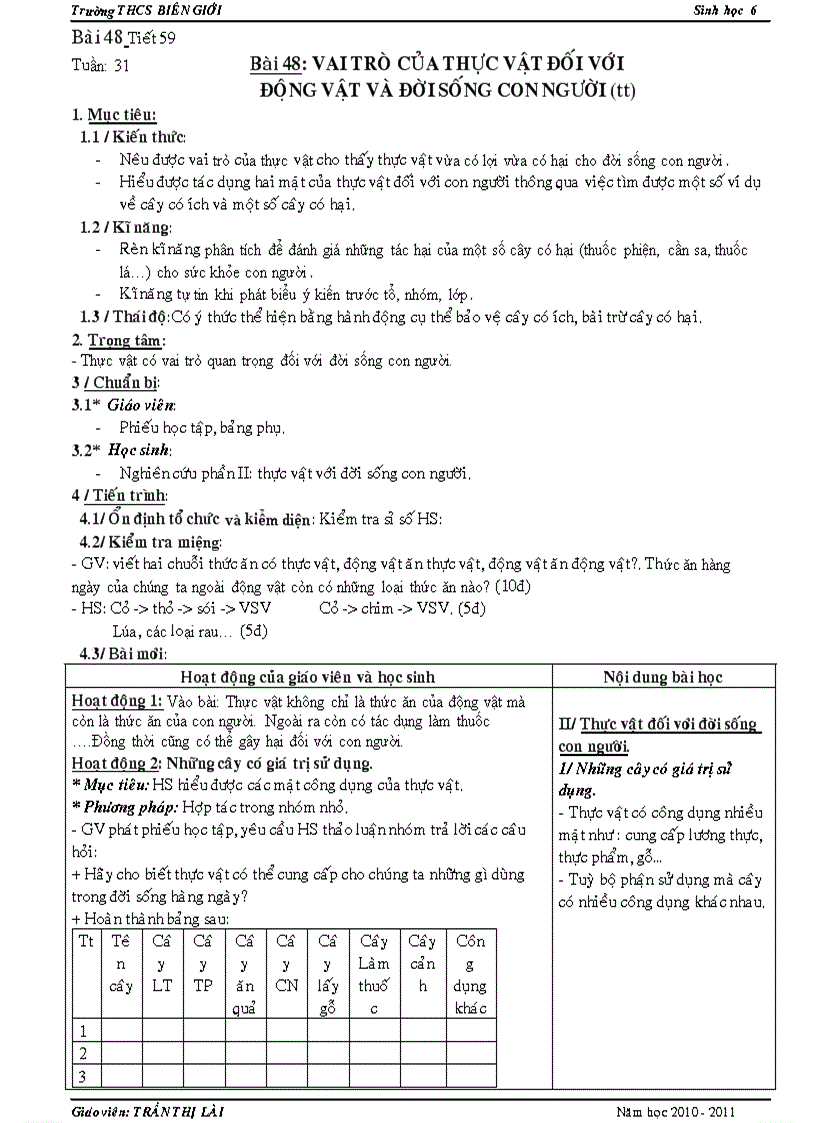 image for page Vai trò của thực vật tt bảo vệ sự đa dạng