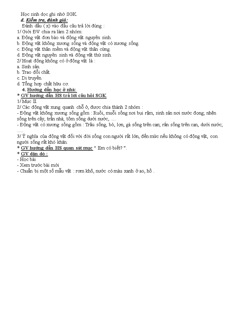 image for page Bài 2 phân biệt động vất