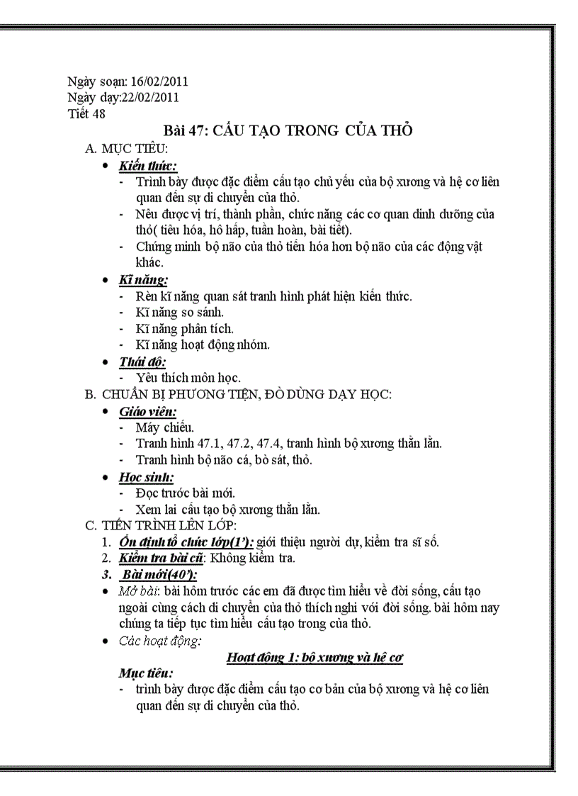 image for page Cấu tạo trong thỏ doc